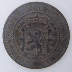 Luxembursko - 10 centimes 1854