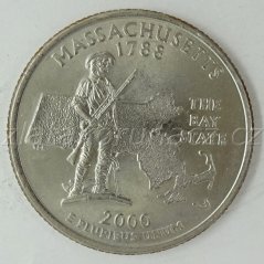 USA - Massachusetts - 1/4 dollar 2000 D