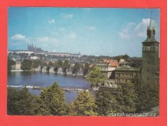 Praha - pohled na Karlův most