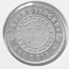 Brazílie - 500 reis 1889