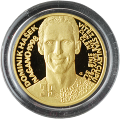 Zlatá mince - Samoa 25 Dollars 2019 - Dominik Hašek