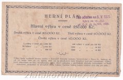Los - 5 Kč - Na podporu chudých dětí - r.1925