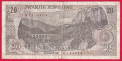 Rakousko - 20 Schilling 1967