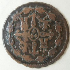 Španělsko - 4 maravedis 1788