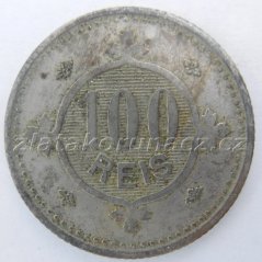 Portugalsko - 100 reis 1900