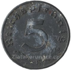 Německo - 5 Reichspfennig 1940 E