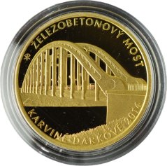 2014 - 5 000 Kč - Most v Karviné-Darkově Proof