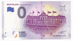 0 Euro souvenir - Bratislava - Grasalkovičov Palác