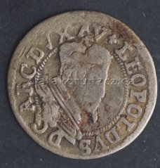 Rakousko - Tyrolsko - 1 krejcar B.L. - Leopold Arcivévoda