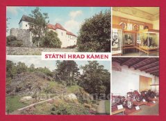 Kámen - gotický hrad, zahrada