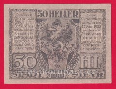 Steyr - 50 haléřů - 1920