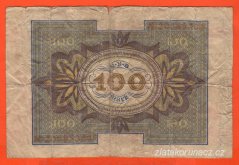 Německo - 100 Mark 1.11.1920 - série N-X
