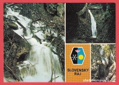 Slovenský Raj - Časť vodopádu Sokolovej doliny