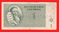 1 K - Terezínská poukázka A024