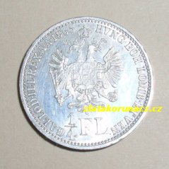 1/4 zlatník   1865 A