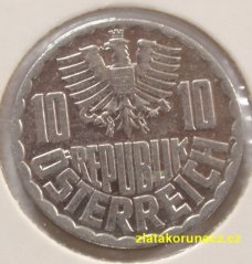 Rakousko - 10 groschen 1979
