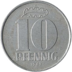 NDR - 10 Pfennig 1963 A