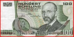 Rakousko - 100 schilling 1984