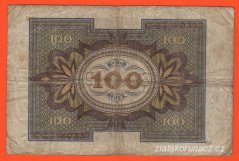 Německo - 100 Mark 1.11.1920 - série C - T