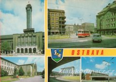 Ostrava - radnice, náměstí Vítězného února