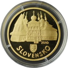 2010 - 100 € - Dřevěné chrámy
