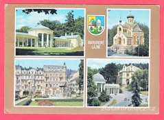 Mariánské Lázně - pohled na město