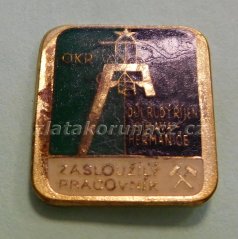 Zasloužilý pracovník Důl Rudý říjen