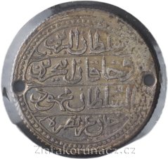 Alžírsko - 1 budju 1242 (1827) Mahmud I.