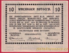 Spitz an der Donau - 10 haléřů - 1920 - kostel