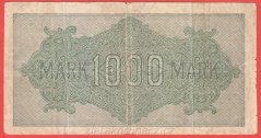 Německo - 1000 mark 15.9.1922 - série He-VL