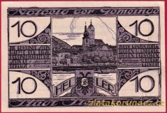 Stein an der Donau - 10 haléřů - 1920 - lila