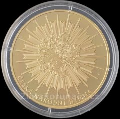 Uvedení České státní hymny - Voda hučí po lučinách