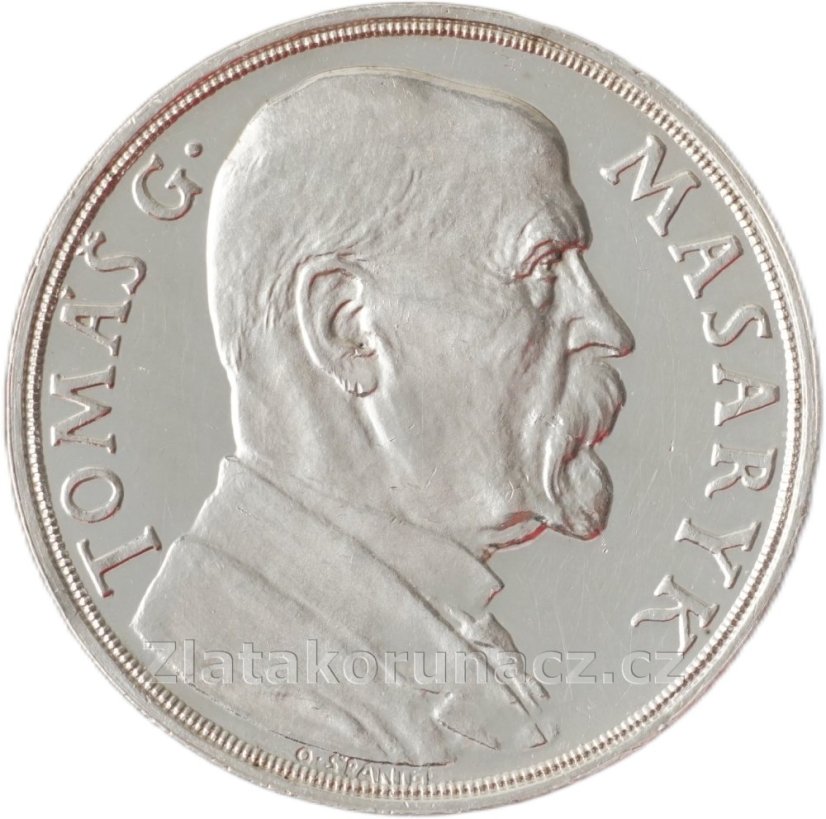 Tomáš G. Masaryk na paměť k 85.narozeninám 32 mm-Lesklá