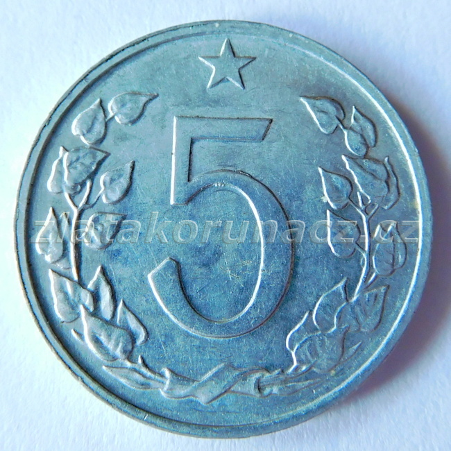5 haléř 1967