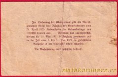 Gföhl - 50 haléřů - 1920