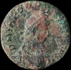 Řím císařství - Theodosius I. - malý bronz
