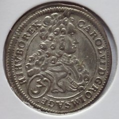 3 krejcar - 1718 Vídeň