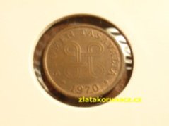 Finsko - 5 penniä 1970