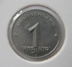 Německo (DDR) - 1 pfennig 1952E