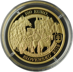 2018 - 100 € Bratislavská korunovace