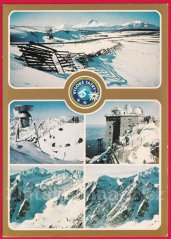 Vysoké Tatry - pohled z Lomnického štítu na západ