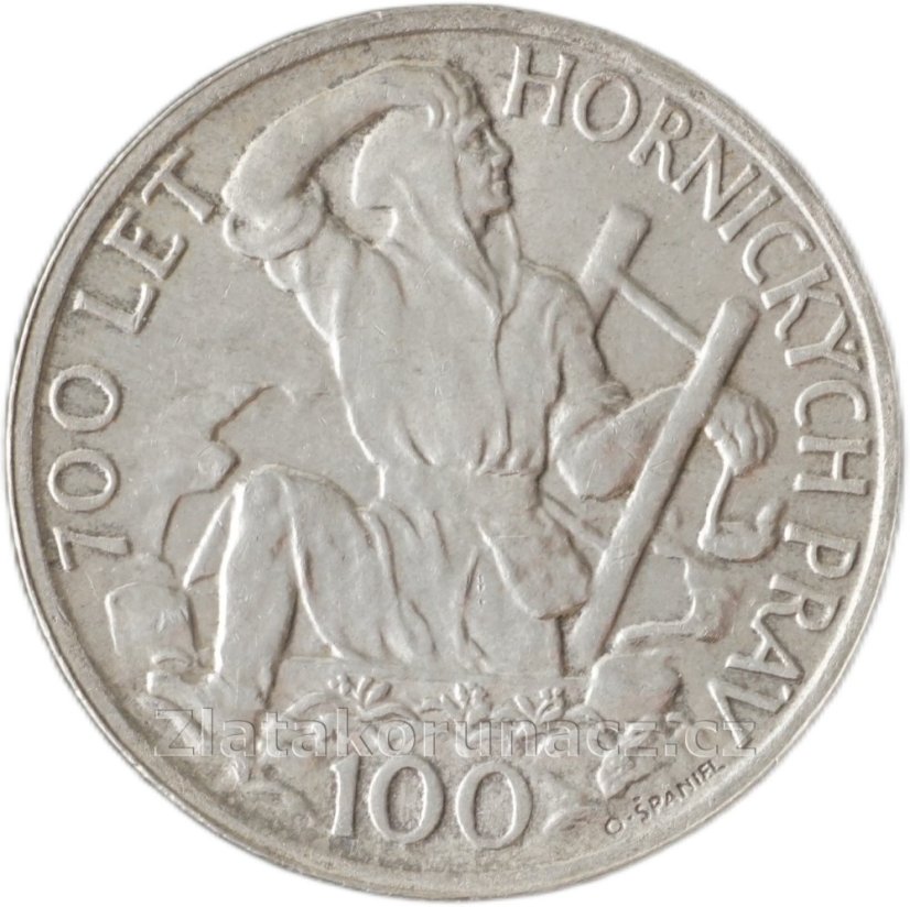 Hornické právo - 100 Kčs 1949
