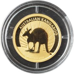 Zlatá mince Austrálie - 15 Dollars 2011 1/10 Oz Nugget Kangaroo Klokan