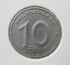 Německo (DDR) - 10 pfennig 1952 E