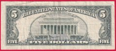 USA - 5 Dollars 1995