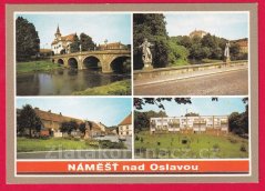 Náměšť nad Oslavou - město a státní zámek na řece Oslavě