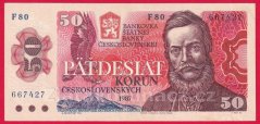 Československo - 50 Korún 1987 F 80
