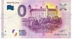 0 Euro souvenir - Bratislava - Bratislavký hrad