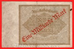 Německo - 1.000 mark 15.12.1922 6J