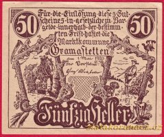 Gramastetten - 50 haléřů - 1920